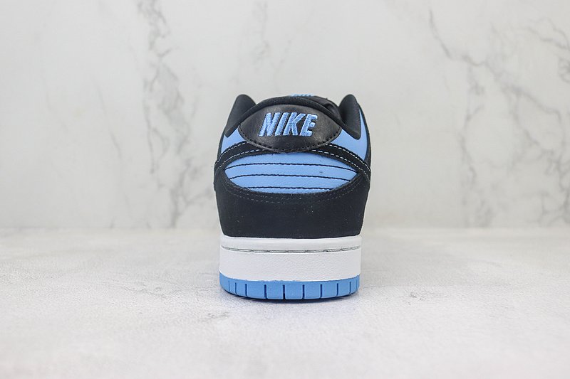 Nike Dunk Low "Black/University Blue" фото № 9