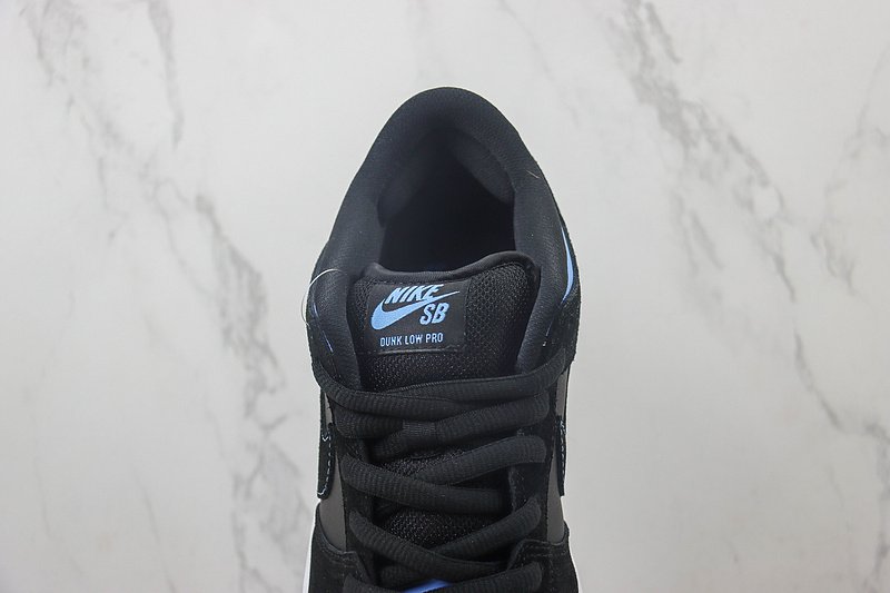 Nike Dunk Low "Black/University Blue" фото № 5