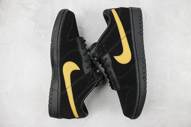 Nike Dunk Low Pro "Black/Gold" фото № 7