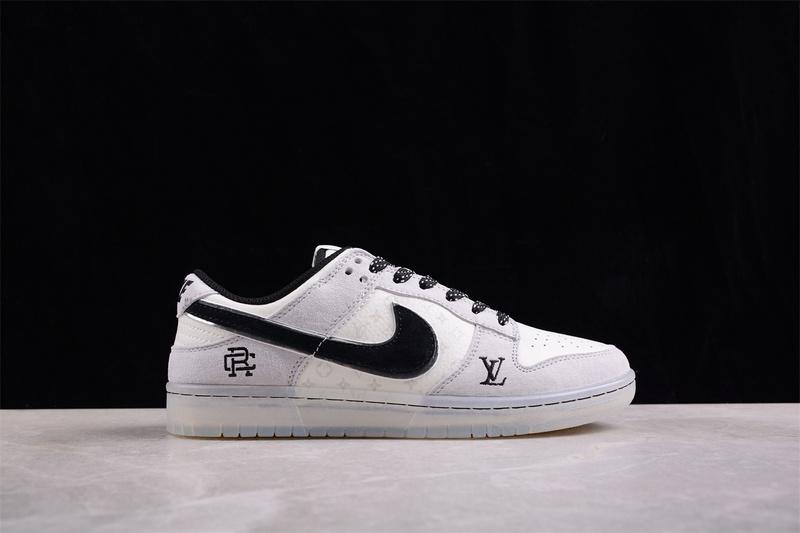 Louis Vuitton x Nike Dunk Low "Paris/Gray" фото № 6