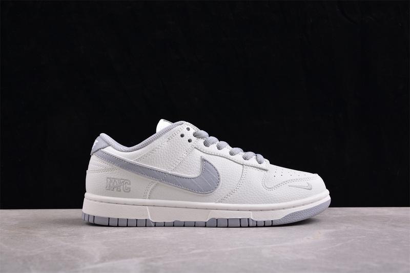 Nike Dunk Low "White/Gray/NYC" фото № 8