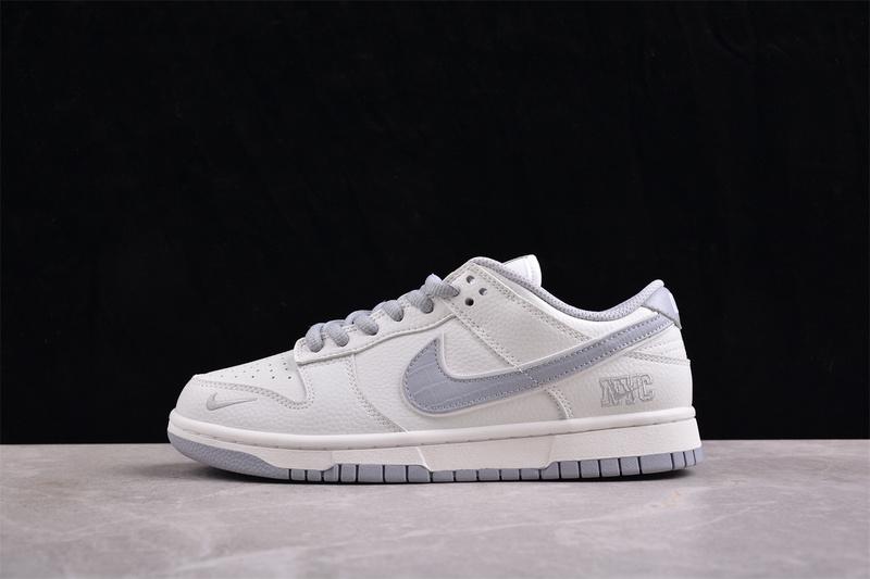 Nike Dunk Low "White/Gray/NYC" фото № 5