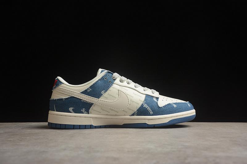 Supreme x Nike Dunk Low "Blue Denim" фото № 5
