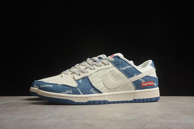 Supreme x Nike Dunk Low "Blue Denim" фото № 6