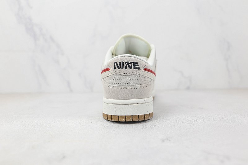 Nike Dunk Low SE 85 Double Swoosh "Sail Grey/Orange" фото № 8
