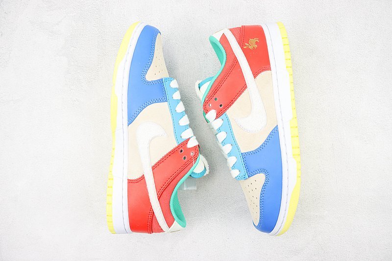 Nike Dunk Low "Year Of The Rabbit/Blue/Red" фото № 7