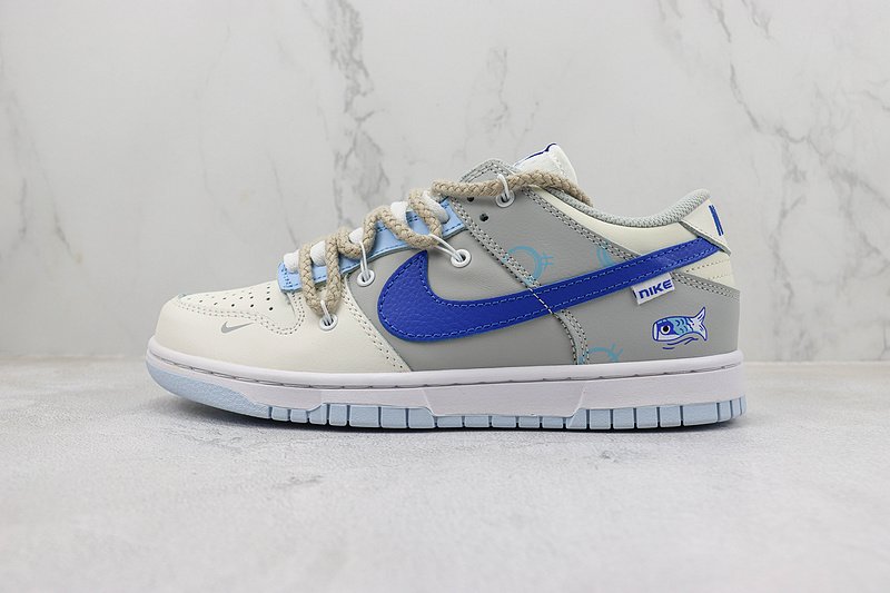 Nike Dunk Low "Ivory Hyper Royal" фото № 2
