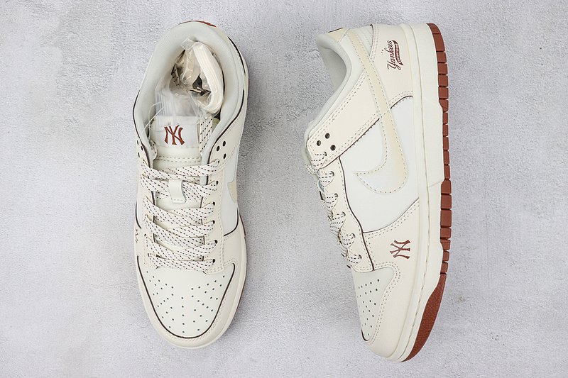 MLB x Nike SB Dunk Low "Light Brown" фото № 7