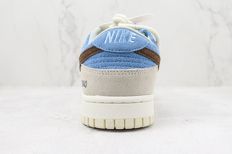 Nike Dunk Low "Beige/Brown/Blue" фото № 9