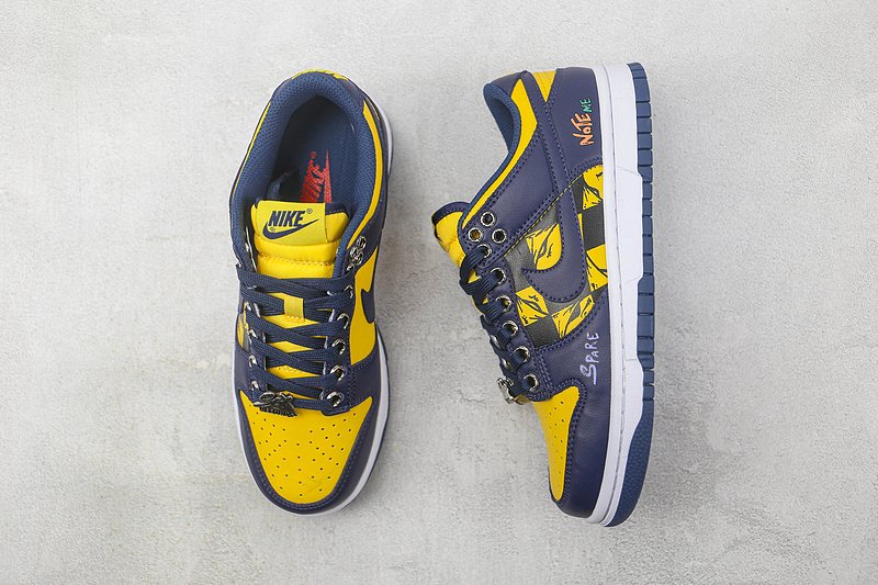 Nike SB Dunk Low "Varsity Maize/Midnight Navy/White" фото № 6