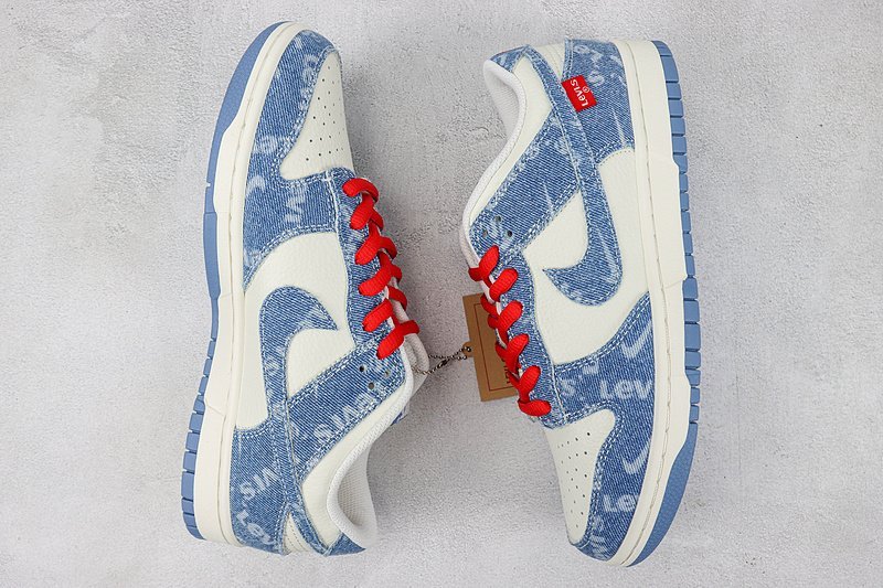 Levi's x Nike Dunk Low "Jeans Blue" фото № 6