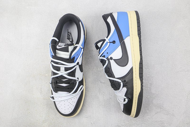 Nike Dunk Low "Double Lacing/Black/Blue" фото № 7