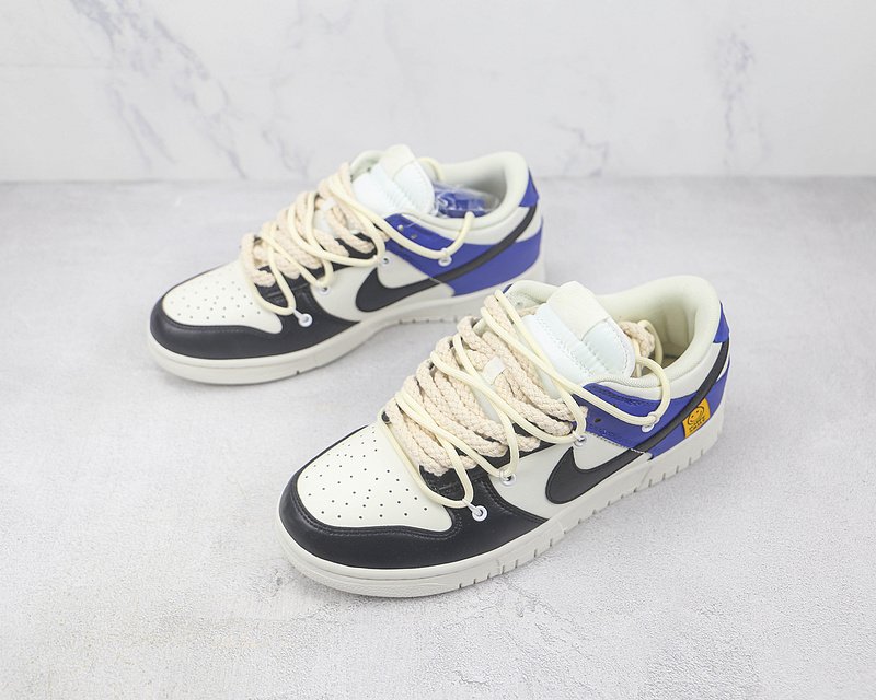 Nike Dunk Low "Virgil/Cream/Blue" фото № 5