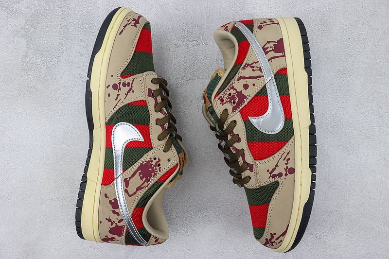 Nike Dunk Low "Freddy Krueger" фото № 6