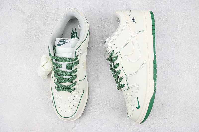 Nike Dunk Low "Off White/Pine Green" фото № 6