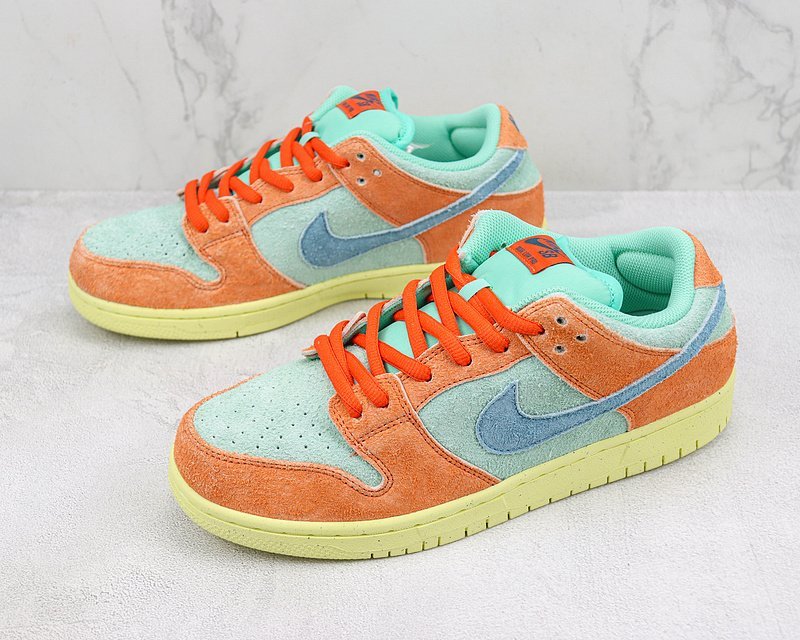 Nike Dunk Low "Orange/Emerald Rise" фото № 5