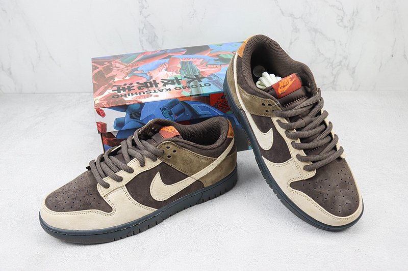 Otomo Katsuhiro x Nike Dunk Low "Dark Mocha/Cream" фото № 7