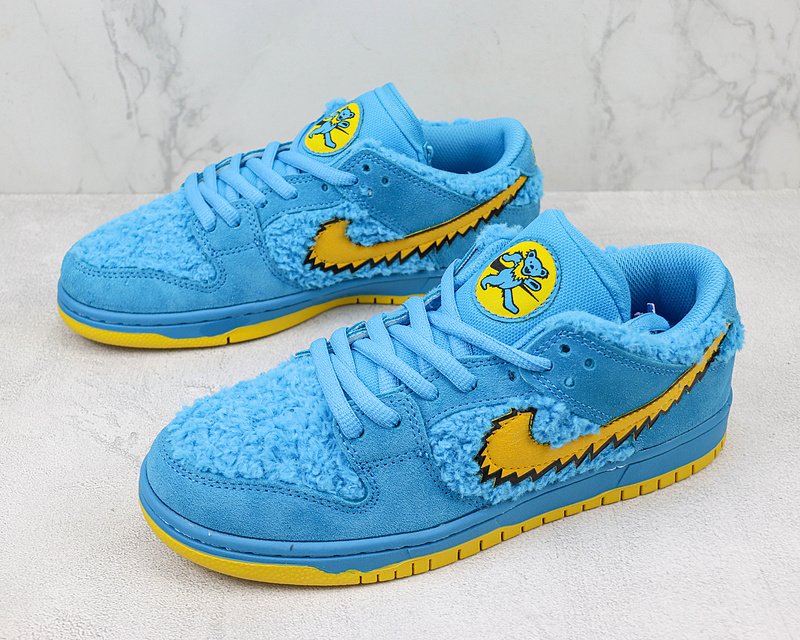 Grateful Dead x Nike Dunk Low "Blue" фото № 5