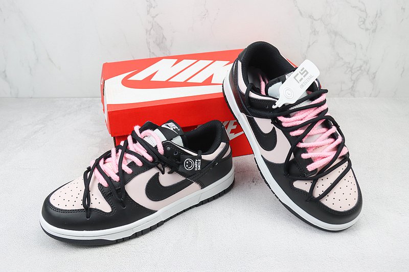 Nike Dunk Low "Pink Foam/Black" фото № 7