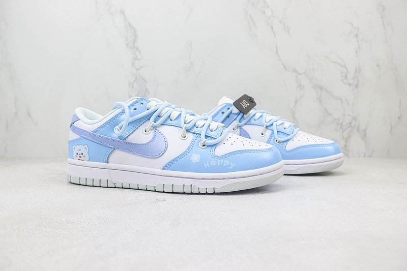 Nike Dunk Low "White Teddybear/Sky Blue" фото № 6