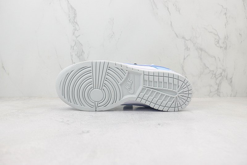 Nike Dunk Low "White Teddybear/Sky Blue" фото № 8
