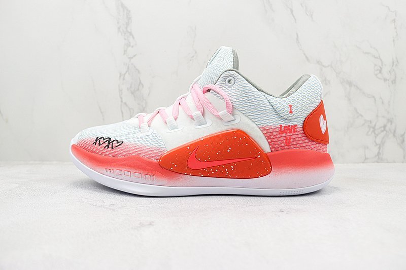 Nike Hyperdunk X Low "White/Red/Pink" фото № 2