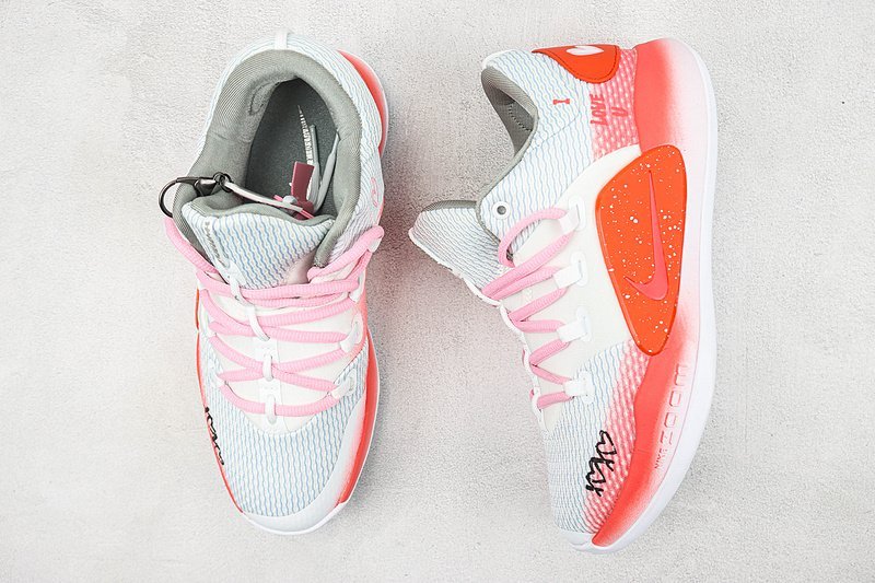 Nike Hyperdunk X Low "White/Red/Pink" фото № 6