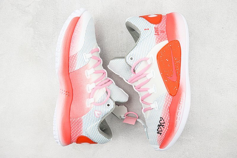 Nike Hyperdunk X Low "White/Red/Pink" фото № 7