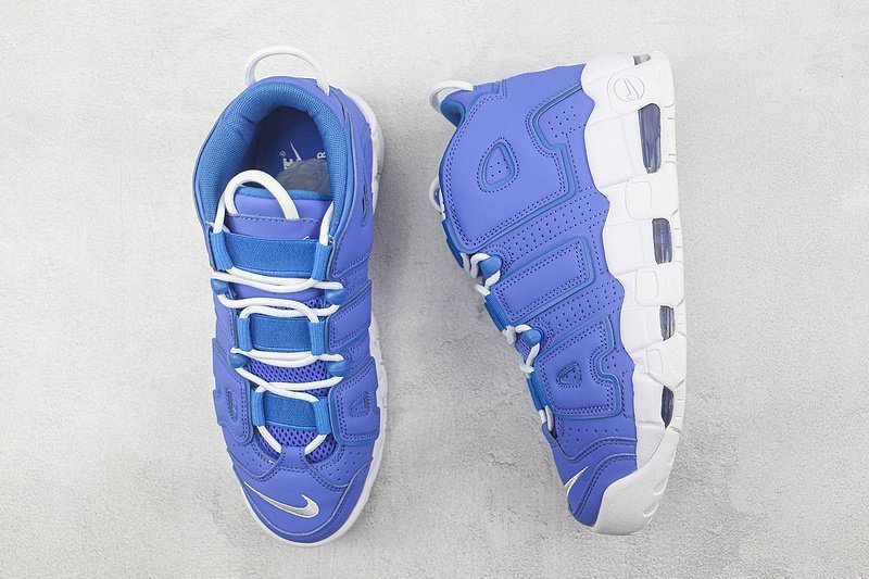 Nike Air More Uptempo 96 QS "Battle Blue/White" фото № 6