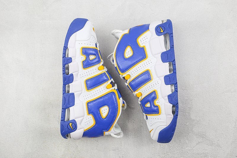 Nike Air More Uptempo "Game Royal Yellow Ochre" фото № 7