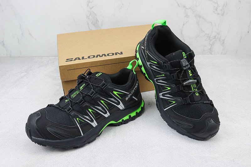 Salomon XA PRO 3D "Black/Strike Green" фото № 7