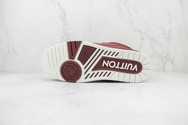 Louis Vuitton LV Skate Sneaker Low "Navy Red" фото № 8