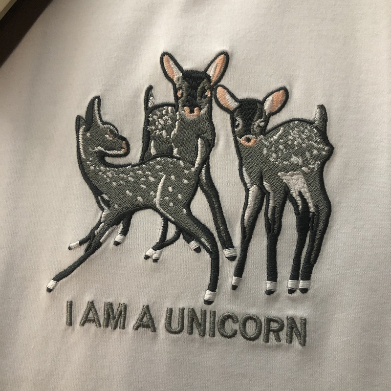 Футболка Burberry Unicorn "White" фото № 6