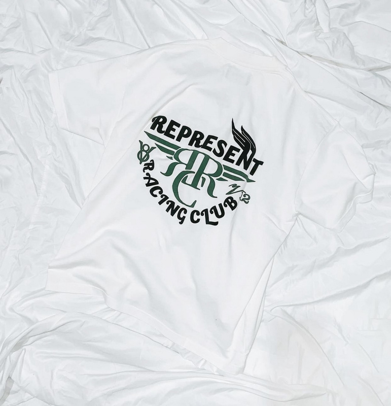Футболка Represent Print Vintage "White" фото № 4