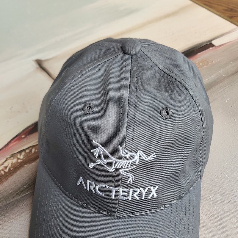 Кепка Arcteryx Skeleton And Logo "Gray" фото № 8