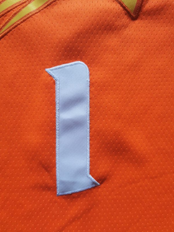 Баскетбольная Джерси Nike Phoenix Suns 19-20 №1 Devin Booker "Orange" фото № 4