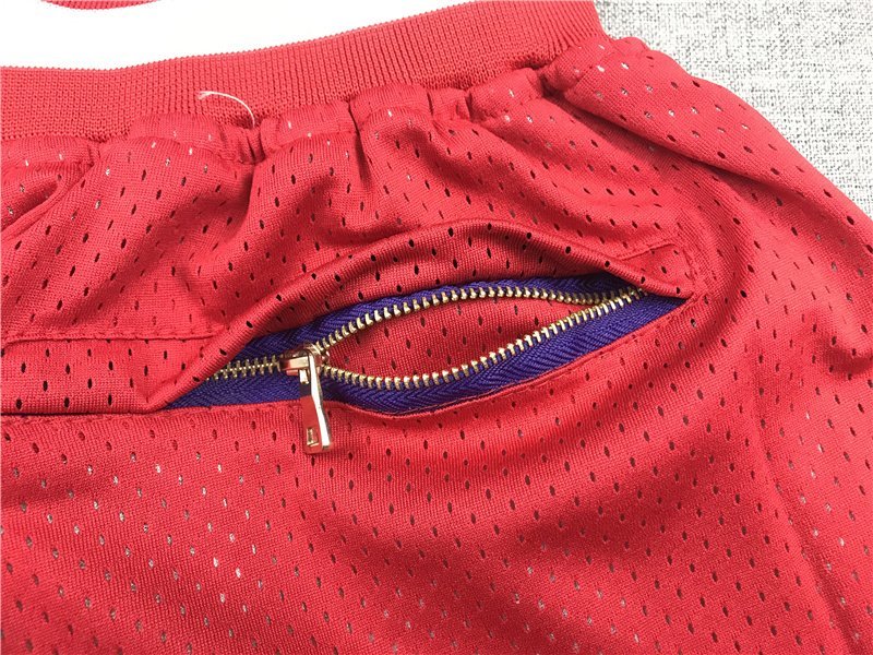 Баскетбольные Шорты NBA Atlanta Hawks Just Don "White/Red" фото № 3