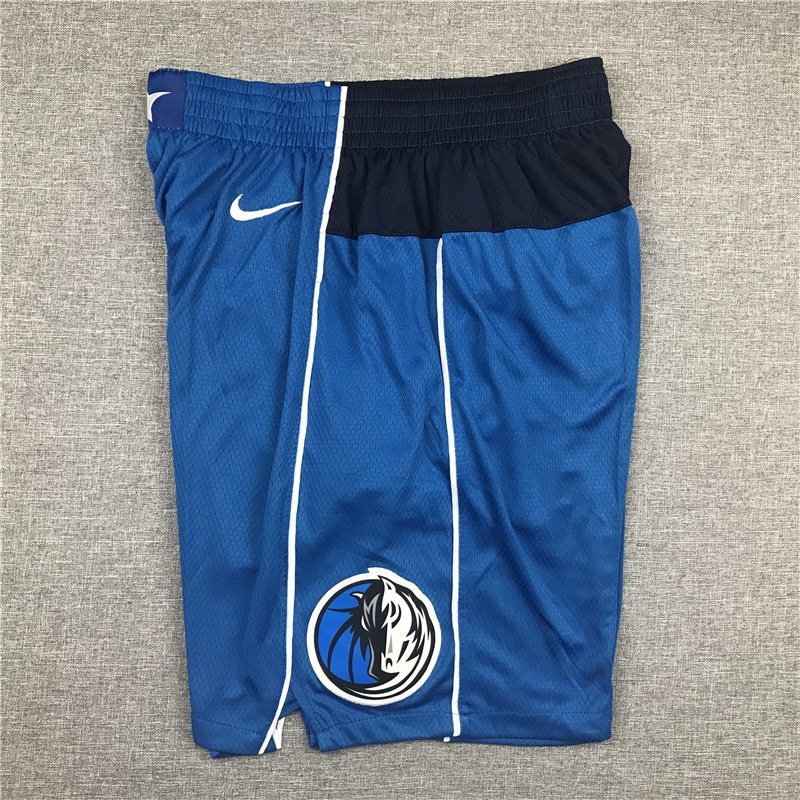 Баскетбольные Шорты Nike Dallas Mavericks 19-20 With Logo "Blue" фото № 2