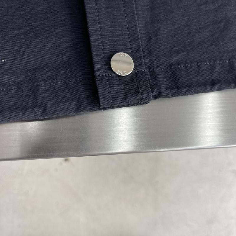 Рубашка Christian Dior Dark Logo On Sleeve "Blue" фото № 5