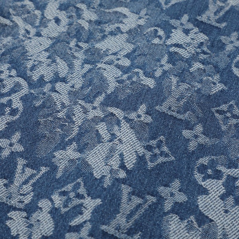 Джинсовая Куртка Louis Vuitton Logos "Blue" фото № 6