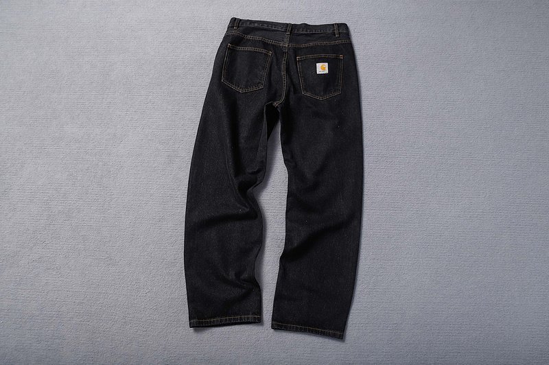 Джинсы Carhartt Small Brand Logo "Black" фото № 5