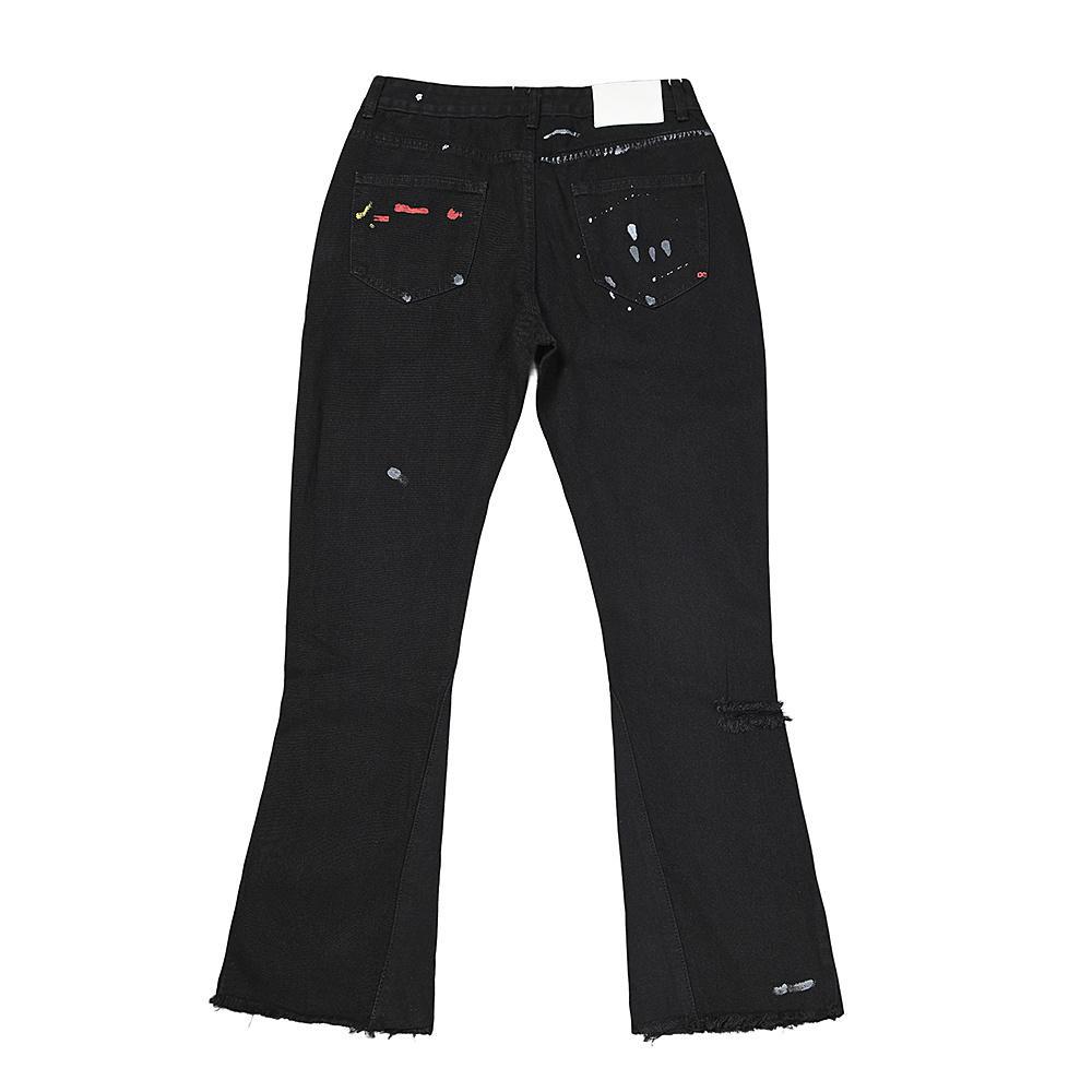 Джинсы Gallery Dept. LA Flare Splash "Black/Multicolor" фото № 2