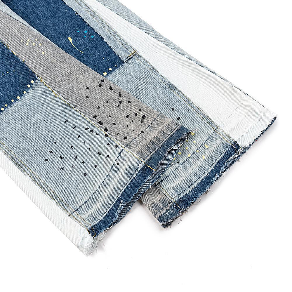 Джинсы Gallery Dept. LA Flare Reconstructed "Light Blue" фото № 3