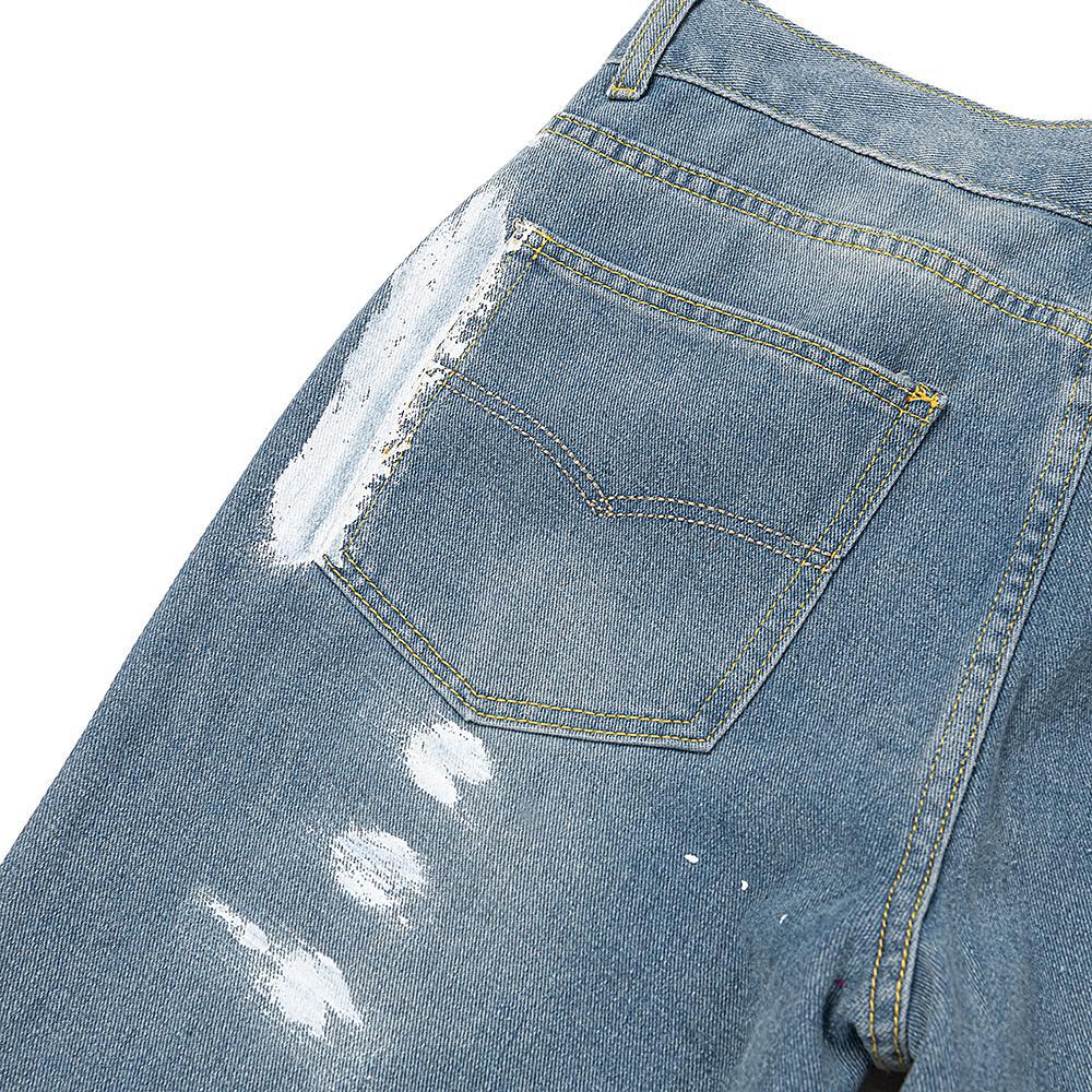 Джинсы Gallery Dept. LA Flare Contrast Inset "Blue/Black" фото № 3