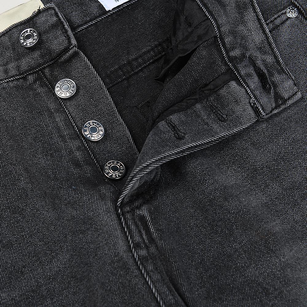 Джинсы Gallery Dept. LA Flare Distressed Paint "Grey" фото № 4