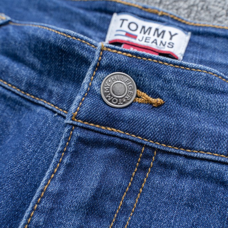 Джинсы Tommy Hilfiger With Logo "Blue" фото № 3