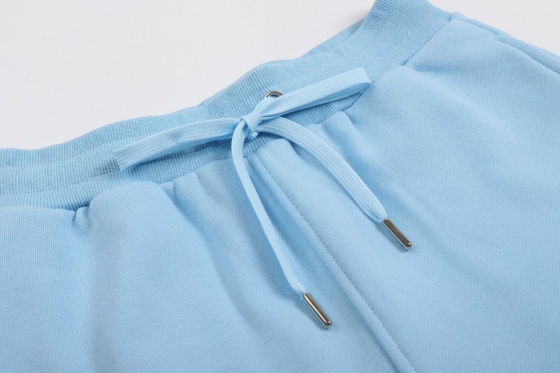 Штаны Amiri Monochrome Cotton With Logo "Blue" фото № 5