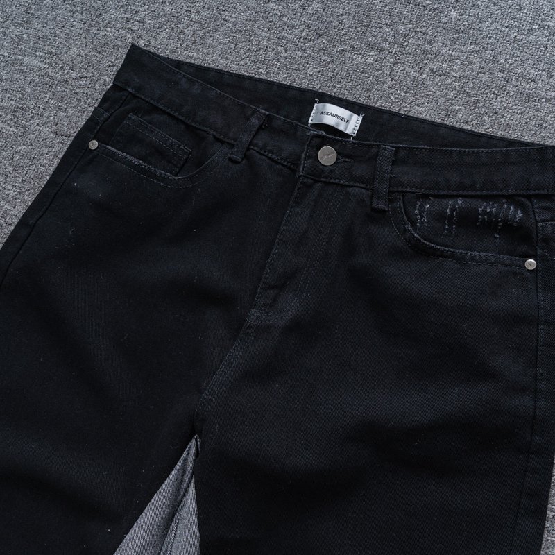 Штаны Askyurself Patches "Black" фото № 3