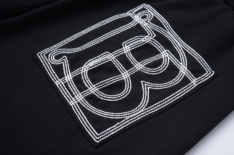 Штаны Burberry With Logo On The Whole Pocket "Black" фото № 6