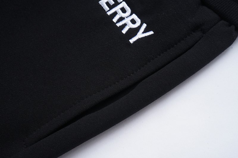 Штаны Burberry With Logo On The Whole Pocket "Black" фото № 8